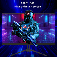 Curved Desktop Computer Gaming Screen Monitors 24 Inch Fhd IPS Lcd Monitor 144hz
