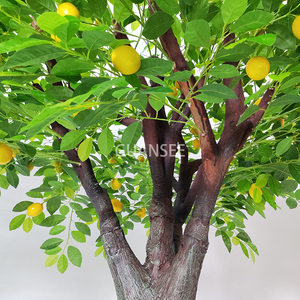 Árbol de limón Artificial para decoración del hogar, árbol de limón Artificial, frutas tropicales realistas, 170cm, para oficina y Hotel - Product Image 2