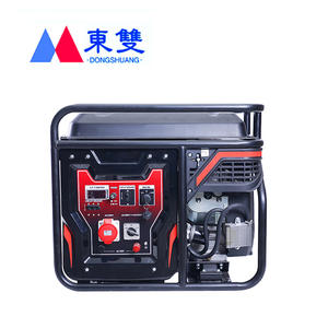 Generador Portátil de Gasolina Dongshuang de 2-10 Kw, Motor Monofásico Refrigerado por Aire, para Uso en Emergencias al Aire Libre - Product Image 3