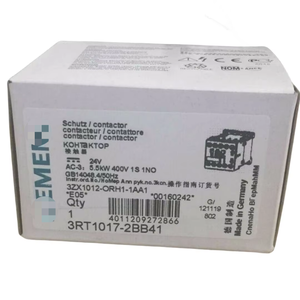 1ชิ้นใหม่ PLC 1ชิ้นในกล่อง3RT1 <span class=keywords><strong>017</strong></span>-2BB41มอเตอร์ conactor 3RT1 <span class=keywords><strong>017</strong></span>-2BB41 - Product Image 1