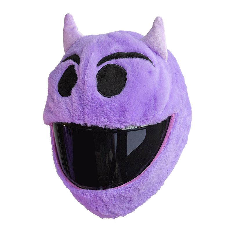 Oeil noir du diable violet