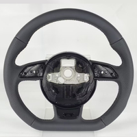 Volant de voiture en cuir perforé de haute qualité adapté à Audi A4 B8 A5 B9