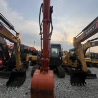 Excavadora Pequeña Usada Hitachi ZX80 de Alta Calidad, 8000 kg, Totalmente Probada, Movimiento Suave y Compuesto, Excelente Estado de Funcionamiento, en Stock