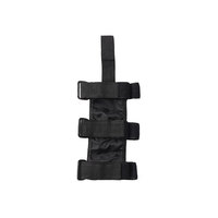 Support d'extincteur HOZAN pour barre anti-roulis et cage de sécurité Jeep Wrangler, avec sangle et installation sans outil, en nylon rouge/noir