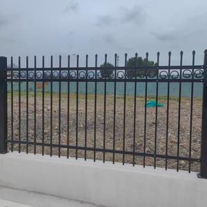 आवासीय आउटडोर पुराने डिजाइन काले और बाहरी बिक्री कुत्ते स्पेनिश ग्रिल्स मूल्य डिजाइन दबाया स्टील बाड़ - Product Image 2