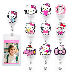 AMZ ที่ขายดีที่สุดในญี่ปุ่นอะนิเมะ Hello Cat PVC ป้ายหดได้คลิปท็อปเปอร์สำหรับโปรโมชั่นของขวัญโรงเรียน - Product Image 2