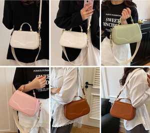 Sac à main portable décontracté pour femme, style coquille de palourde, polyvalent, à porter à l'épaule ou en bandoulière - Product Image 3