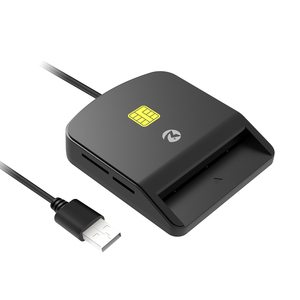 ZOWEETEK เครื่องอ่านการ์ด USB ออลอินวัน รองรับ SD และ TF เมมโมรี่การ์ด พร้อมฟังก์ชั่นอ่านและเขียนการ์ดชิปอัจฉริยะ ISO 7816 สำหรับคอมพิวเตอร์และแล็ปท็อป - Product Image 1