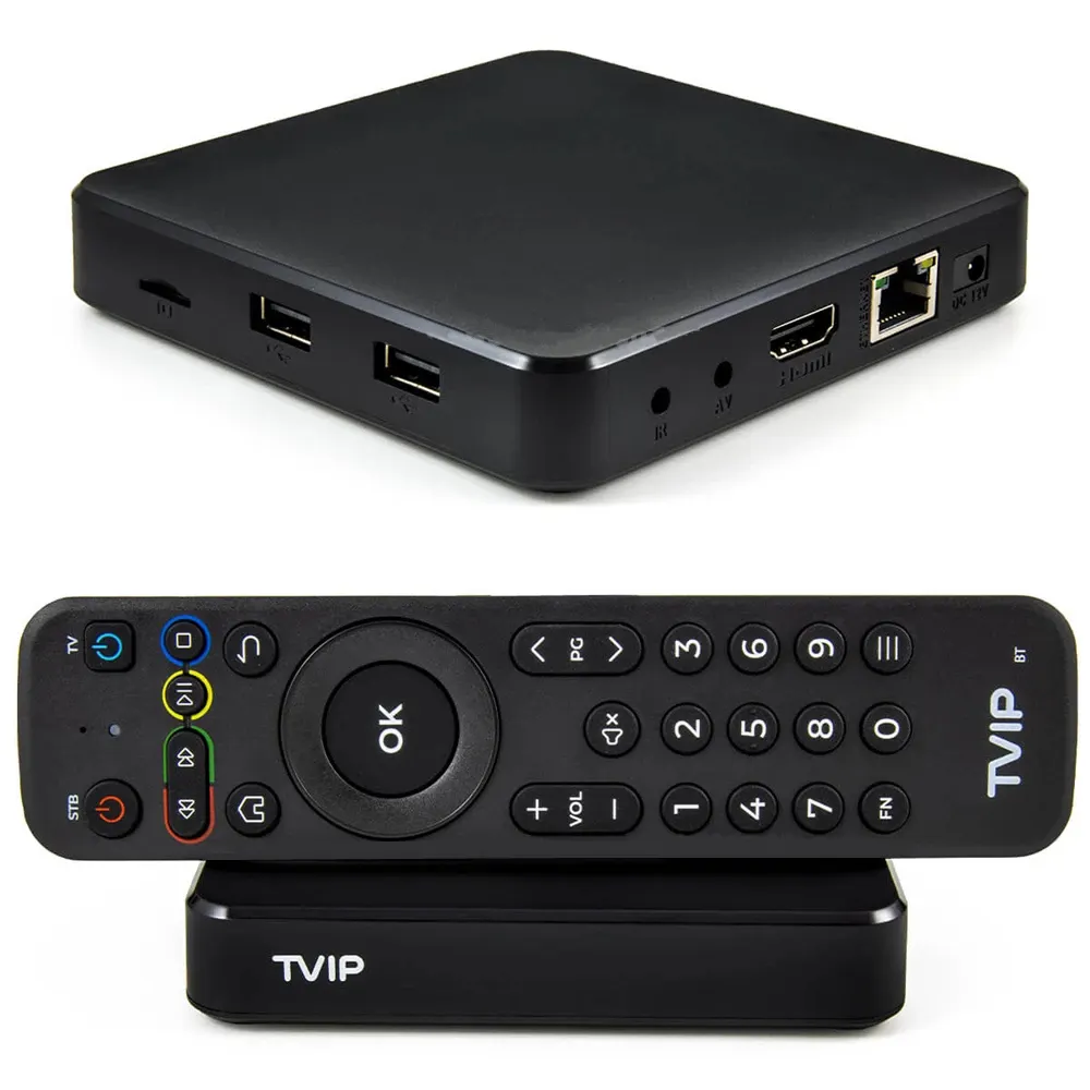 TVIP 706 2G 8G 4K с двойным Wi-Fi s-box IP-TV 4K HEVC HD tvip705 Android 11 мультимедийная ТВ-приставка