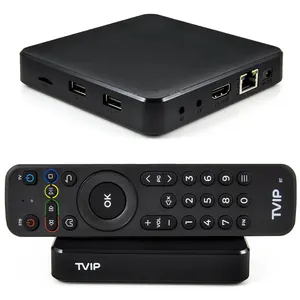 กล่องรับสัญญาณทีวีทีวี706 2G 8G 4K พร้อมกล่องรับสัญญาณ WiFi แบบคู่ IP-TV 4K HEVC HD tvip705แอนดรอยด์11มัลติมีเดีย