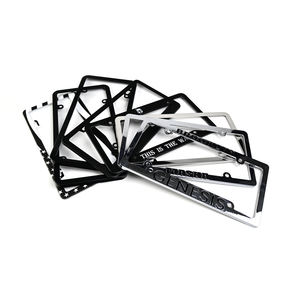 Support de <span class=keywords><strong>plaque</strong></span> de voiture en plastique chromé galvanisé de taille standard personnalisée cadre de <span class=keywords><strong>plaque</strong></span> d'<span class=keywords><strong>immatriculation</strong></span> <span class=keywords><strong>avec</strong></span> <span class=keywords><strong>logo</strong></span> - Product Image 4