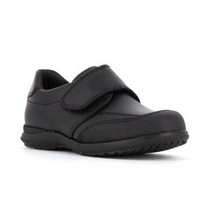 تخصيص OEM الجلد الحقيقي الأطفال الأولاد الأسود الكلاسيكية زي مدرسي أحذية أطفال العودة إلى أحذية مدرسة - Product Image 1