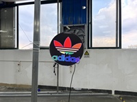 Affichage LED circulaire mural extérieur P5