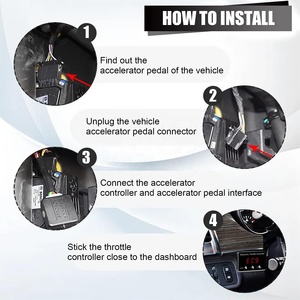 Cho Jeep Wrangler Dodge ga phản ứng điều khiển, <span class=keywords><strong>9</strong></span> ổ đĩa ga điều khiển, thông minh Điện tử Racing Pedal Accelerator - Product Image 6