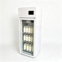 Armoire de Fermentation Commerciale 110L pour Yaourt, Machine à Yaourt à Refroidissement par Air, Réfrigérateur pour Laiterie, Restaurant, Boulangerie