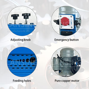 गर्म बिक्री तार काटने वाली स्ट्रिपिंग मशीन डबल ब्लेड कॉपर वायर पीलिंग मशीन इलेक्ट्रिक वायर पीलिंग मशीन - Product Image 5