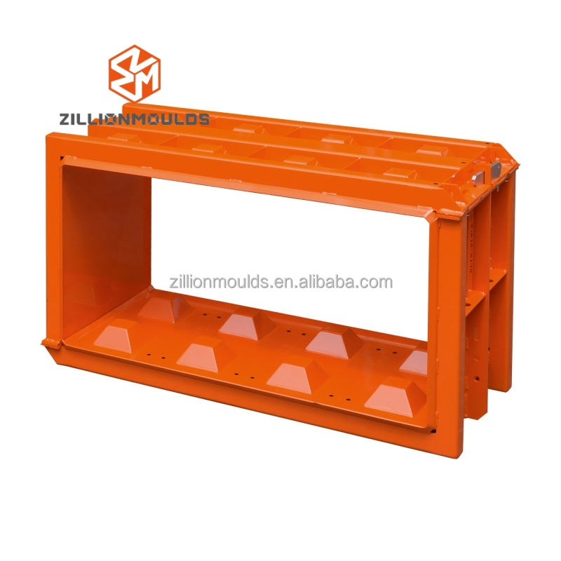 Blocco ad incastro tipo costruzione fabbricati calcestruzzo stampi