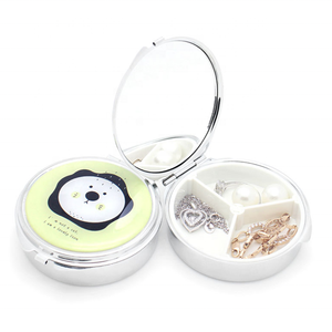 Étui à pilules pour <span class=keywords><strong>tablette</strong></span> à pli carré avec logo personnalisé et pochette à maquillage pour les promotions de souvenirs de mariage et les cadeaux de bienvenue et de remerciement - Product Image 6