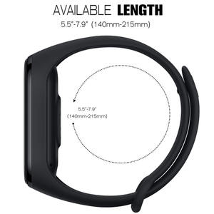 Bracelet pour <span class=keywords><strong>Mi</strong></span> <span class=keywords><strong>Band</strong></span> <span class=keywords><strong>5</strong></span> 6 Bracelet en silicone pour <span class=keywords><strong>Xiaomi</strong></span> <span class=keywords><strong>Band</strong></span> <span class=keywords><strong>5</strong></span> Bracelet d'origine pour <span class=keywords><strong>Mi</strong></span> <span class=keywords><strong>Band</strong></span> <span class=keywords><strong>5</strong></span> Bracelet de remplacement de couleur unique <span class=keywords><strong>M5</strong></span> - Product Image 5