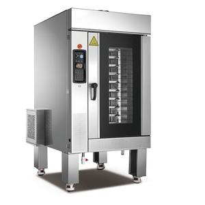 Contrôle PLC meilleur prix haut standard <span class=keywords><strong>mini</strong></span> petit 5/10/15 plateaux gaz ou électrique <span class=keywords><strong>four</strong></span> à grille rotatif pour boulangerie - Product Image 2