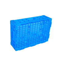 Panier de rangement pliable de haute qualité caisse pliable ventilée en plastique pour fruits et légumes