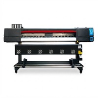 Imprimantes jet d'encre éco-solvant double XP600 de 1,6 m pour bannières publicitaires extérieures – Machine d'impression numérique