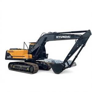 รถขุดมือสอง Hyundai HX220HD พร้อมบุ้งกี๋ขุดขนาด 0.32 เมตร น้ำหนักใช้งาน 20 ตัน เครื่องยนต์ Hitachi ปั๊มไฮดรอลิก Doosan - Product Image 1