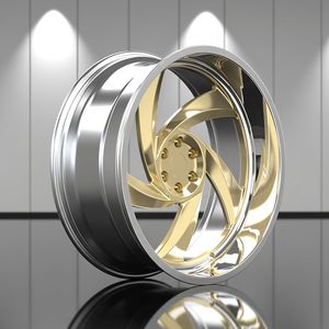 Rines de Aleación Forjados de Lujo Personalizados de 2 y 3 Piezas, <span class=keywords><strong>24</strong></span> y 26 Pulgadas, Color Dorado, para Camioneta Chevy C10, Cutlass, Impala, <span class=keywords><strong>Monte</strong></span> <span class=keywords><strong>Carlo</strong></span> - Product Image 1