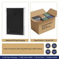 Carnet de notes exécutif en cuir PU personnalisé avec logo, reliure cousue, dorure à chaud, format A5, vente en gros, OEM