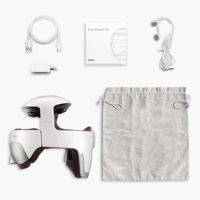 Masseur électrique pour la tête, les yeux et le cou Breo Official IDream5s, avec chaleur, pétrissage, pression, contrôle par application et batterie au lithium.
