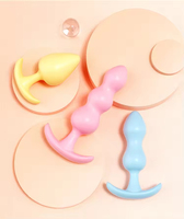 Mystery Jelly Unisexe Silicone Souple Imperméable Eco-Friendly Anal Plug Adult Sex Toys Wholesale