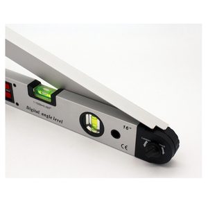 ตัววัดมุมเข็มทิศอะลูมิเนียมอัลลอย16นิ้วมีความแม่นยำสูงจอแสดงผล LCD ดิจิตอลแนวตั้ง - Product Image 2