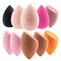Éponge de maquillage pour le visage sans latex BeiLi, logo personnalisé, éponge douce pour estomper le fond de teint et le correcteur, avec emballage