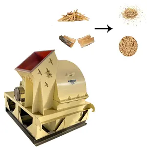 Máquina procesadora de aserrín de madera diésel, Máquina trituradora, máquina trituradora de madera de aserrín, máquina para hacer aserrín de briquetas