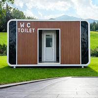 Toilettes portables d'extérieur MEIERJIE, écologiques, durables, en tôle galvanisée, installation facile pour appartements, lieux publics et hôtels
