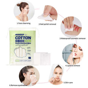LMLTOP Tampons démaquillants absorbants en <span class=keywords><strong>coton</strong></span> jetables Tampon en <span class=keywords><strong>coton</strong></span> pour le visage Nettoyage du visage <span class=keywords><strong>Démaquillant</strong></span> en <span class=keywords><strong>coton</strong></span> Personnalisable SY797 - Product Image 2
