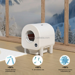 Arenero Inteligente Caja <span class=keywords><strong>de</strong></span> Arena Automática para Gato, Robot <span class=keywords><strong>El</strong></span>éctrico <span class=keywords><strong>de</strong></span> Limpieza Inteligente con Control por Aplicación, Wifi, <span class=keywords><strong>Teléfono</strong></span> - Product Image 6