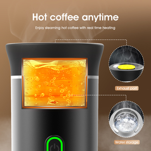 OEM High-end Fully Automatic <b>Portable</b> Espresso Machine 12V USB/Electric 20 Bar Eco-Friendly Outdoor Travel <b>Coffee</b> <b>Maker</b> <b>Coffee</b> M - Product Image 4