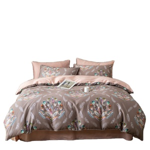 Bộ Ga Trải Giường 100% Cotton Bộ Ga Giường Thiết Kế Theo Yêu Cầu Bộ Ga Trải Giường Sử Dụng Tại Nhà Bộ Ga Giường In Hình Loại Tencel 4 Chiếc Hiện Đại - Product Image 1