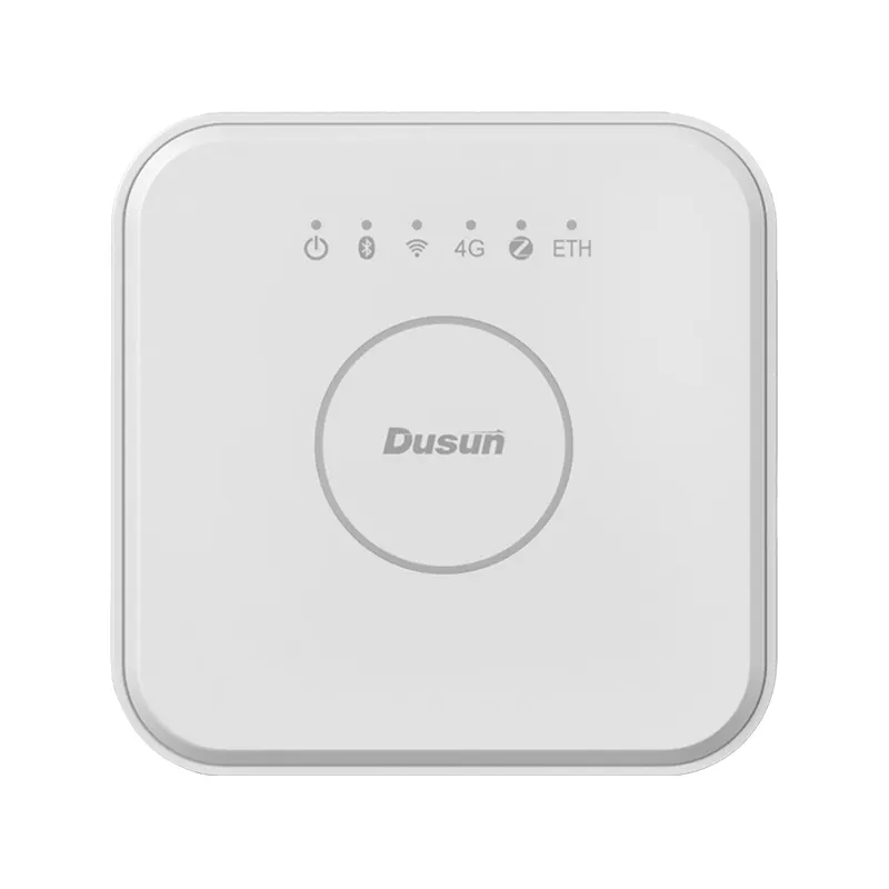 Dusun POE Or USB Type-c Powered Zigbee Bluetooth Multiprotocol Iot Ceiling Edge Computer Gateway With Lora