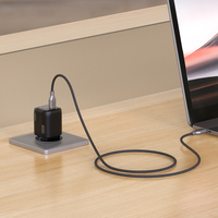 Chargeur de voyage Vina 100W GaN 1 USB-C avec affichage intelligent PD 3.2 PPS, certifié CE/FCC, prise murale pour Google Pixel Huawei