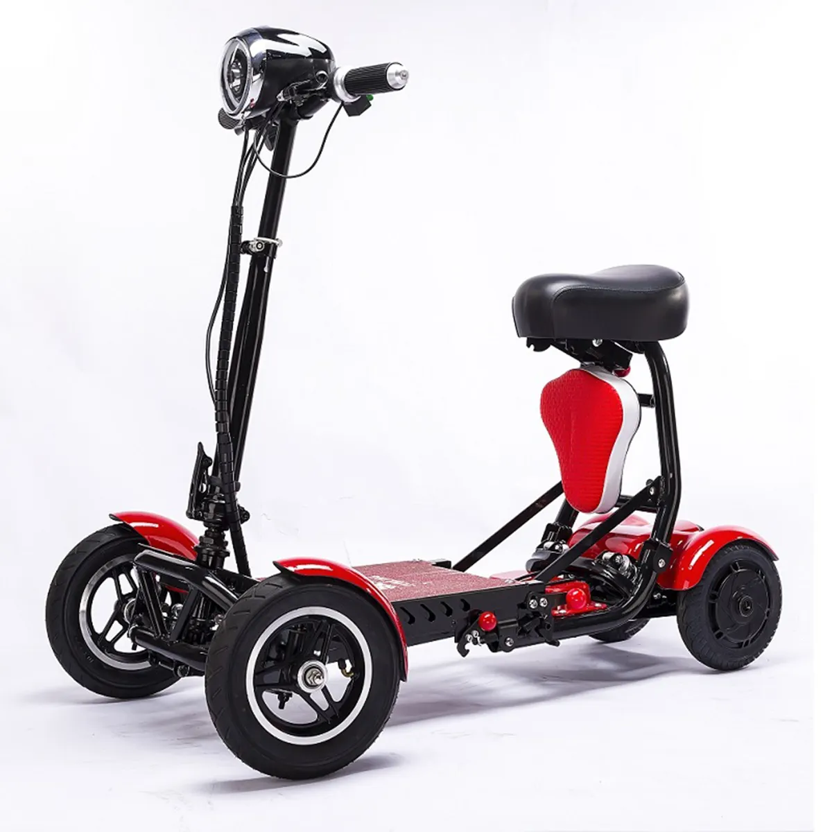 Wholesale Strong perfect travel transformer 4 wheel folding mobility scooter new mini adult portable foldable electric scooter