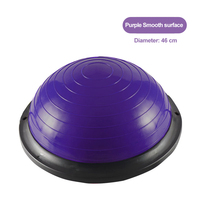 Pelota de Equilibrio de PVC Grueso Antiexplosión de Alta Resistencia, No Tóxica, de 46 cm, para Yoga, Pilates, Fisioterapia, Entrenamiento y Ejercicio