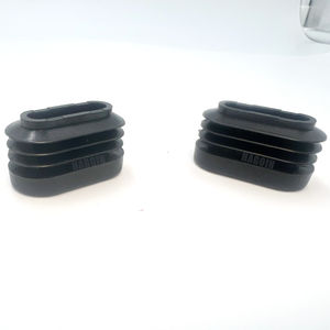 Tappi Ovali in Plastica PP Nera 30 mm X 15 mm per Mobili, Coperture per Fori Interni, Adatti per Tubi e Flange - Product Image 6