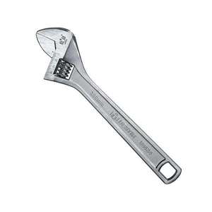 Clé à molette réglable en acier inoxydable de haute qualité avec finition chromée, personnalisable, outil industriel OEM - Product Image 1