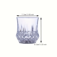 Tasse LED À Clignotement Automatique Multicolore Lumineuse pour Vin Bière Whisky, Verre pour Bar Club Fête Noël