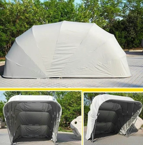 Cochera Retráctil en Oferta, Impermeable y Resistente a los Rayos UV, Accesorios Exteriores para Automóviles, Cochera Móvil, Cubierta Plegable para Automóvil - Product Image 3