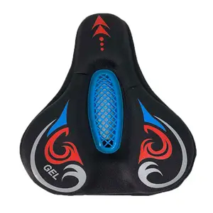 Hot Sale Hoge Kwaliteit Gel Holle Design Fiets Zadelhoes Comfortabele Kussen Zachte Fiets Seat Cover