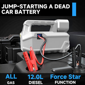 2025 <span class=keywords><strong>professionnel</strong></span> multi-fonction outil <span class=keywords><strong>de</strong></span> réparation cavalier <span class=keywords><strong>démarrage</strong></span> Auto Booster câbles voiture saut démarreur batterie externe avec compresseur d'air - Product Image 3