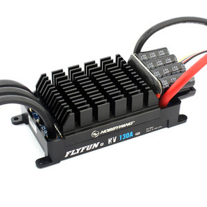 Contrôleur de vitesse électrique Hobbywing Flyfun 130A HV OPTO V5 Brushless 6-14S Lipo Esc sans BEC pour avion RC 80-<span class=keywords><strong>90MM</strong></span> <span class=keywords><strong>EDF</strong></span> - Product Image 3